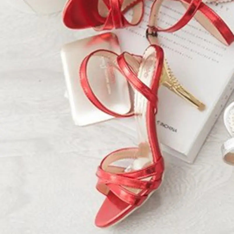 Concise Fashion Big Size 32-47Women Summer Stlye Sandals Dancing High Heels Pumps Party Wedding Dress Shoes Woman 4983-3