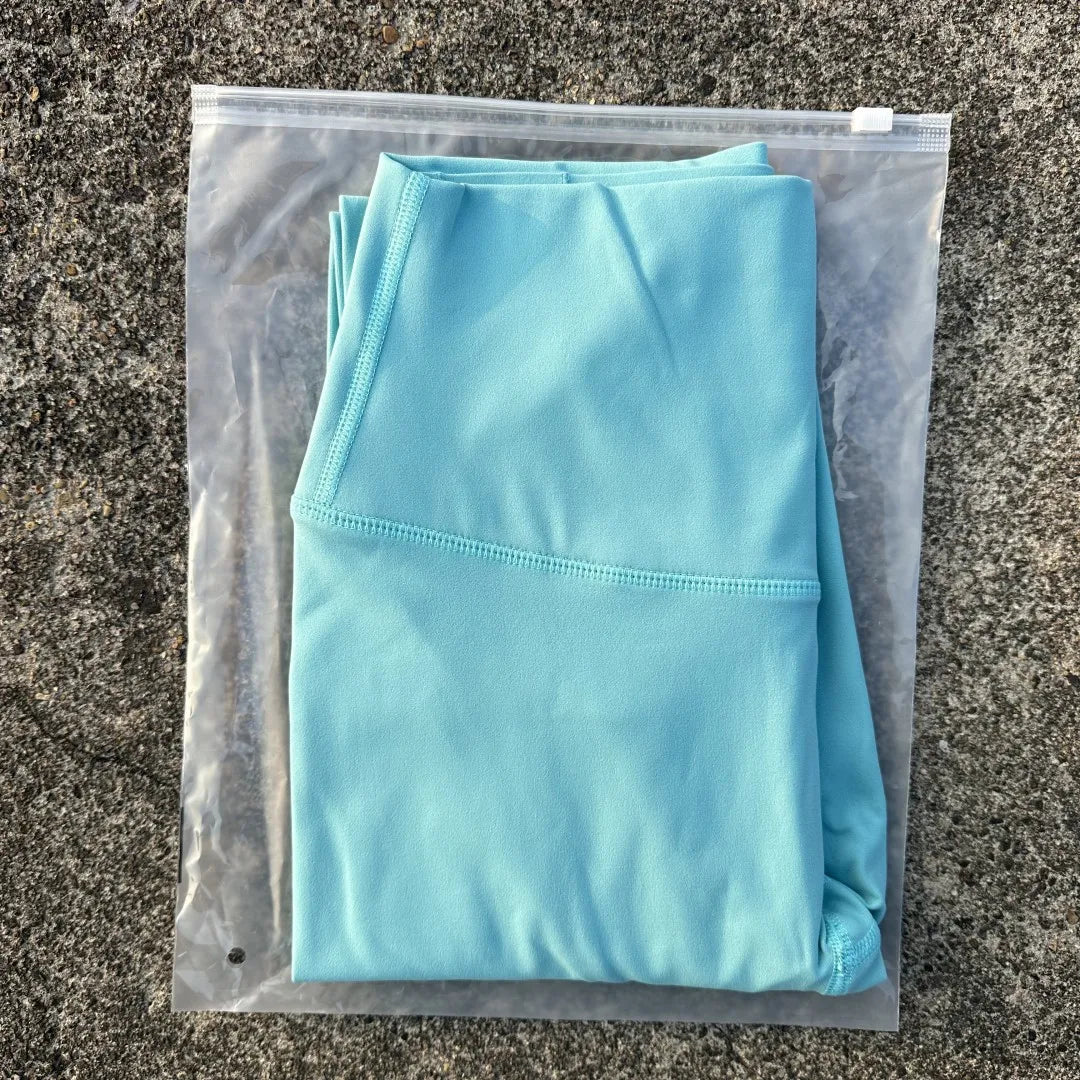 Solid Color High Waist Yoga Legging Soft Women Sport Pant Tight Butter Athletic Gym Comprehensive Training Jog Back Waist Pocket