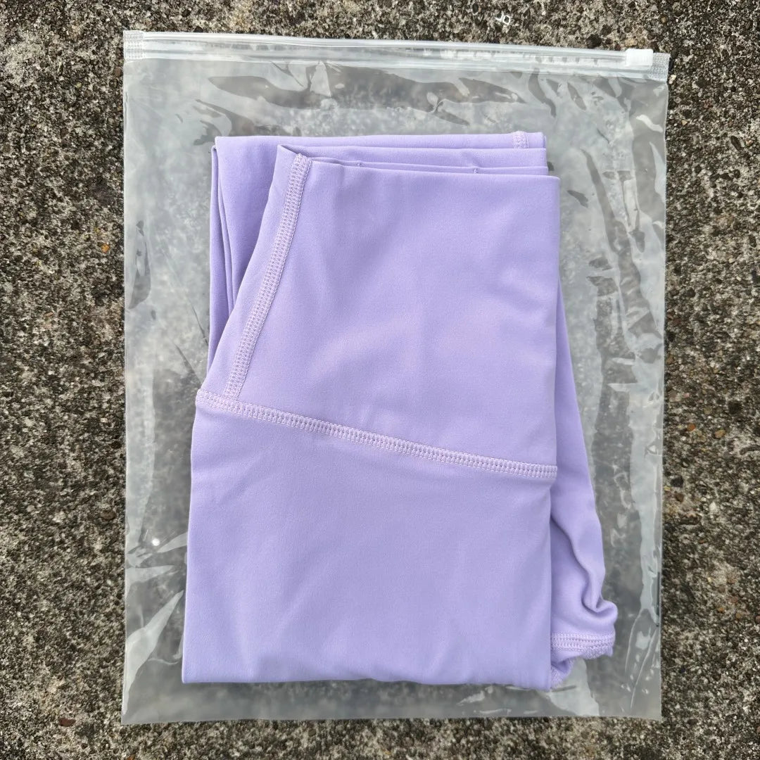 Solid Color High Waist Yoga Legging Soft Women Sport Pant Tight Butter Athletic Gym Comprehensive Training Jog Back Waist Pocket